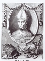 Antypapież Jan XXIII, 1713